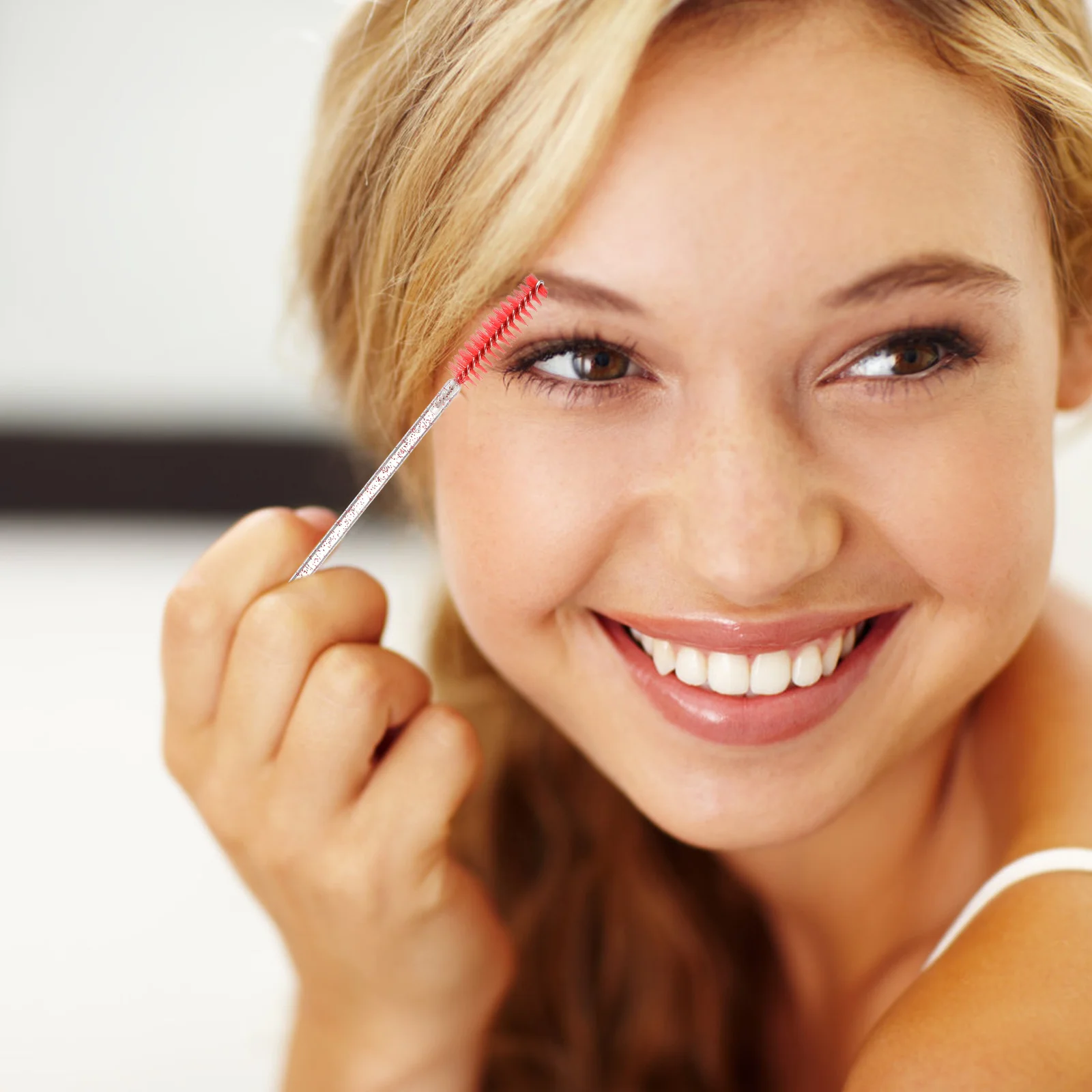 Brosses à cils compactes, Tubes de Mascara avec baguette ABS pour la croissance des cils, teinture des sourcils, crème de ligne des cheveux, outil de maquillage de voyage, 10 pièces