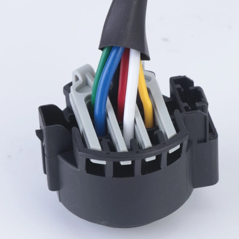 HC3Z1416A7 Trailer Lamp Service Harness with 7 Way Socket and 7 Foot Wiring Reach, Rear Tow Wiring Assembly for 2017-2022 Pickup