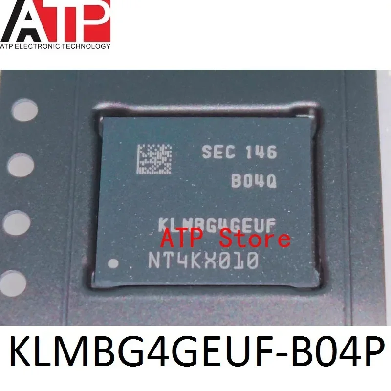 (1 Piece) New Original KLMBG4GEUF KLMBG4GEUF-B04P KLMBG4GEUF-B04Q BGA Chip Memory IC BGA153 32G EMMC 5.1