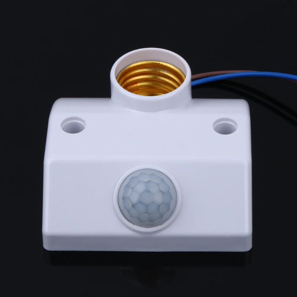 

Motion Sensing LED Bulb Light 220V Infrared Motion Sensor Infrared Motion Sensor Automatic Light Lamp Holder