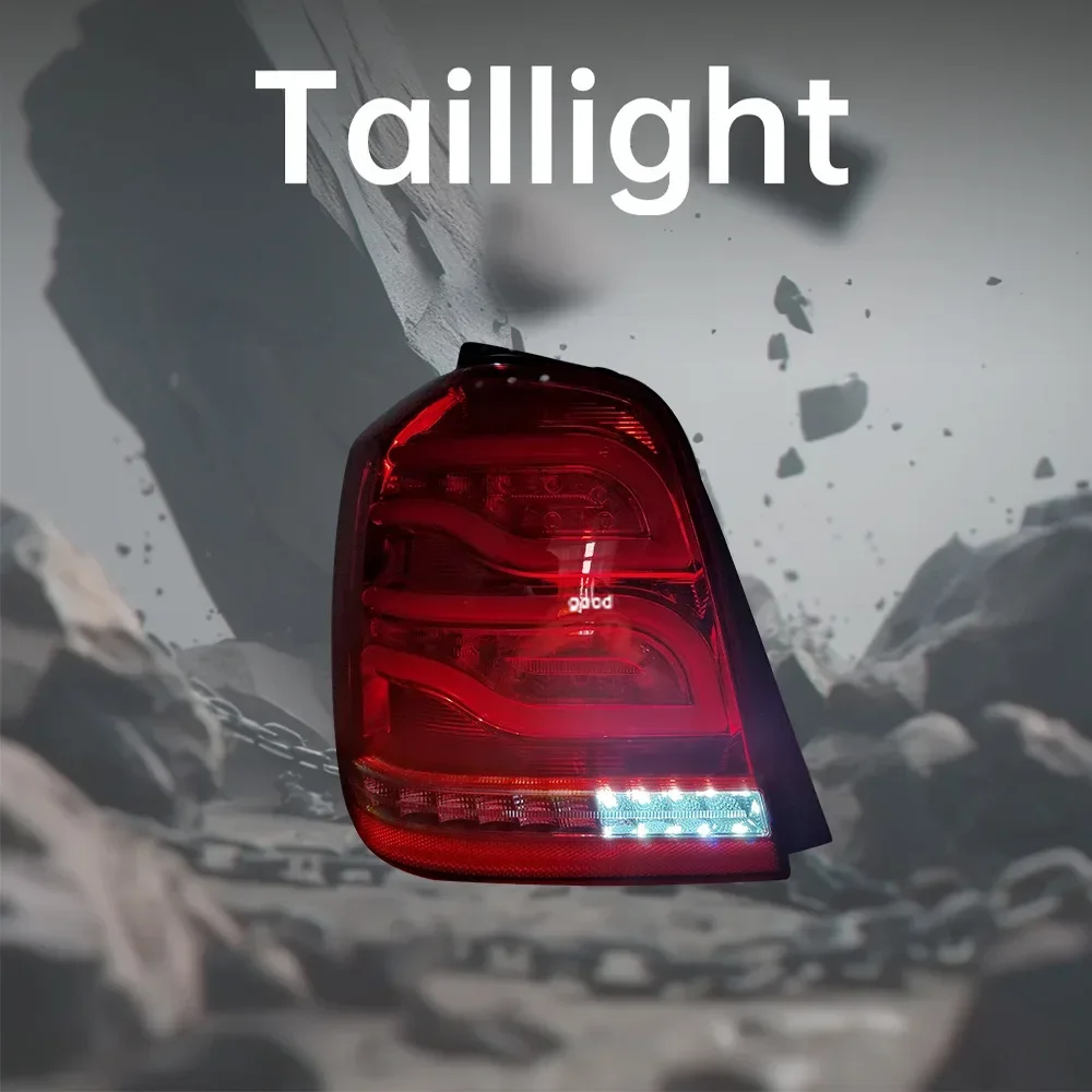 

LED Car Taillights Assembly For Toyota Highlander 2001-2007 Auto Back Lamps Upgrade Highlight Flashing Signal Light Accessories
