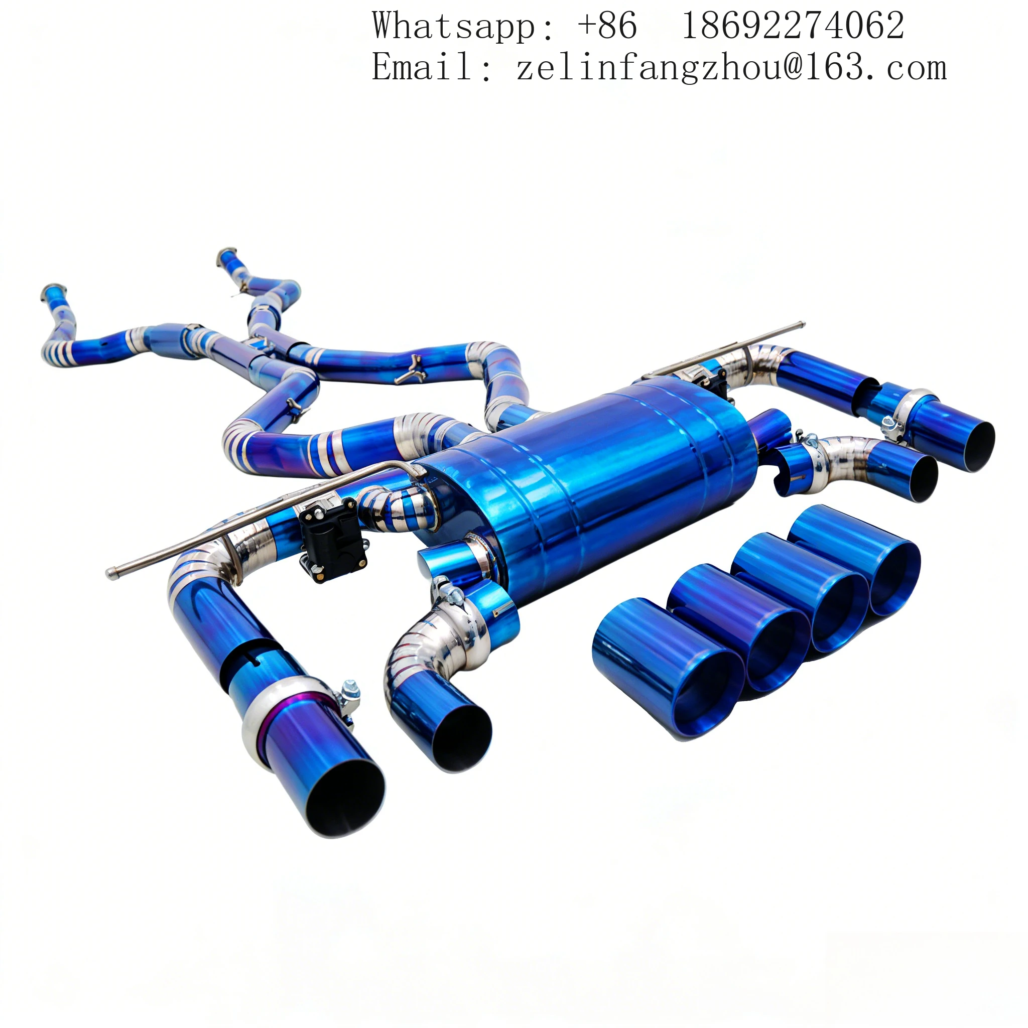 X6M E71 Car Performance Parts Customized OE Exhaust Pipes and Downpipe