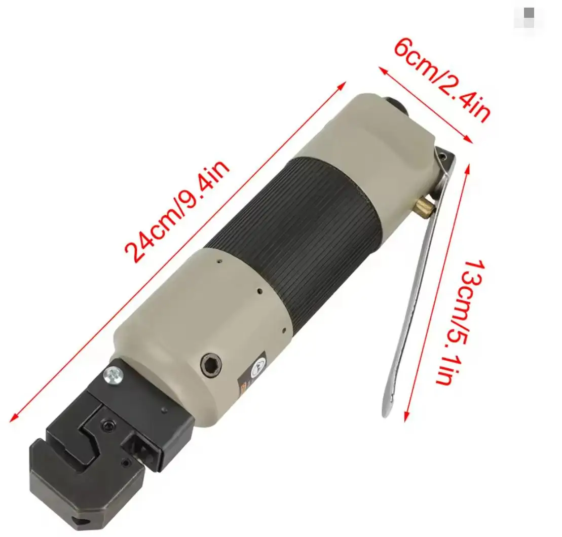Pneumatic Punching Flanging Machine Air Powered Sheet Metal Repair Tool For Aluminum Galvanized Steel Stainless Up To 1.3mm