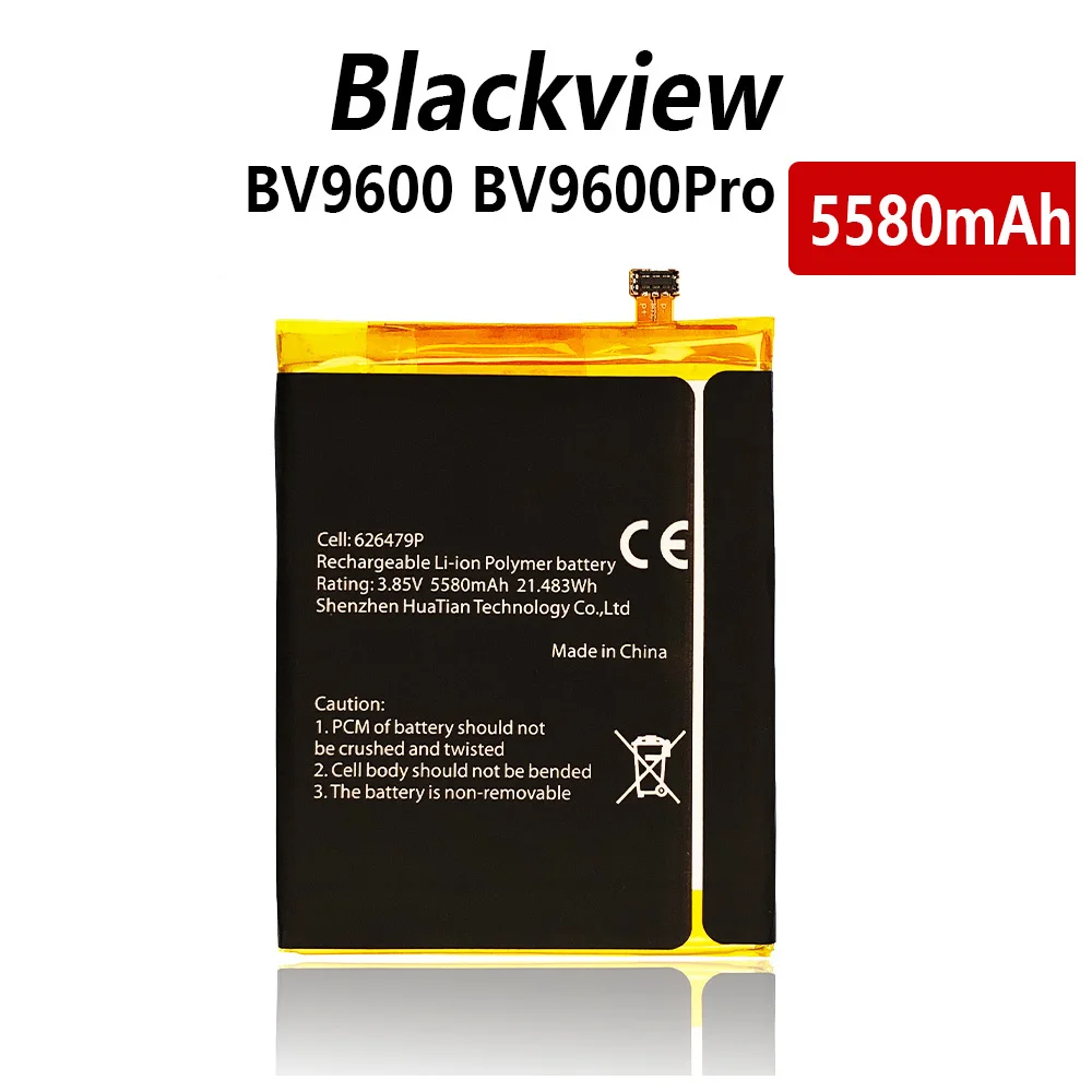 Original 5580mAh 6264749P Phone Battery For Blackview BV9600 Pro V9600E BV9600 High quality Batteries With Tools+Tracking Number
