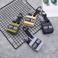 80ml Outdoor Camping Travel Spray Bottle Alcohol Bottling Portable Tactical Portable Spray Outdoor Mini Spray Bottle