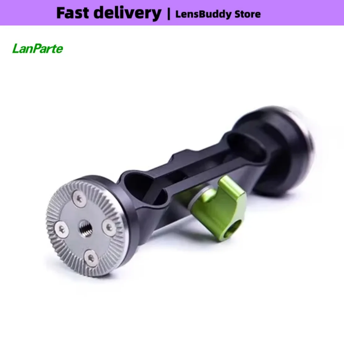 Lanparte Arri Rosette Teech Adapter M6 Thread Hole DSLR Rig Mount Extension Arm Connector 1PC