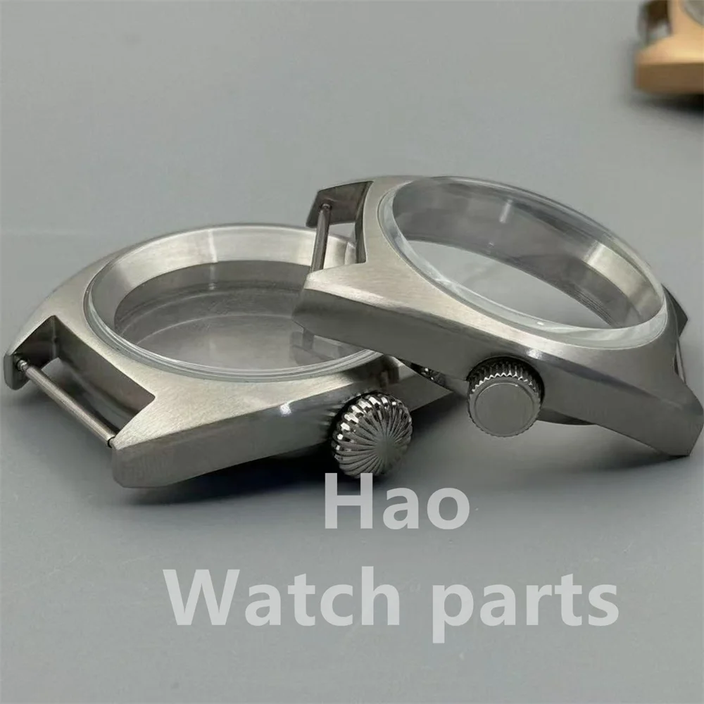 تاج كبير/تاج صغير مقبب مزدوج من زجاج الياقوت 36 مللي متر/39 مللي متر حافظات ساعة تناسب NH34 NH35 NH36 ETA2824 PT5000 حركة بواسطة Anny Whtch S