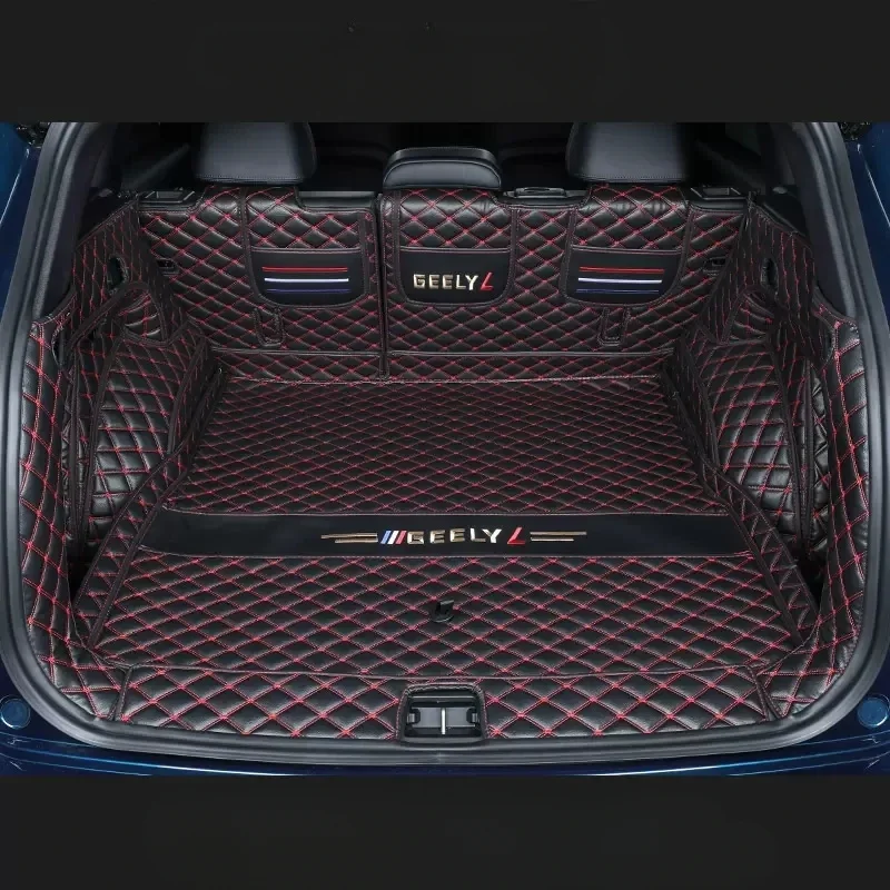 For Geely Monjaro Xingyue L 2022 2023 Car Trunk Protection PU Leather Mat Catpet Interior Cover Part Auto Styling  Accessories