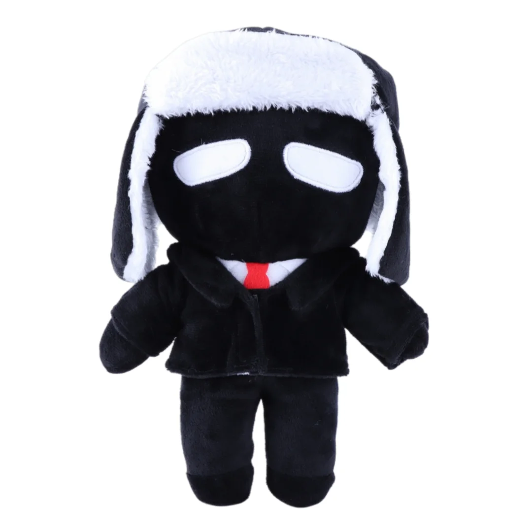 Cool Xqree Plushie Game Peripheral Soft Stuffed Plush Toy with Removable Outfit Hat Collectible Birthday Xmas Gift for Kids Fans