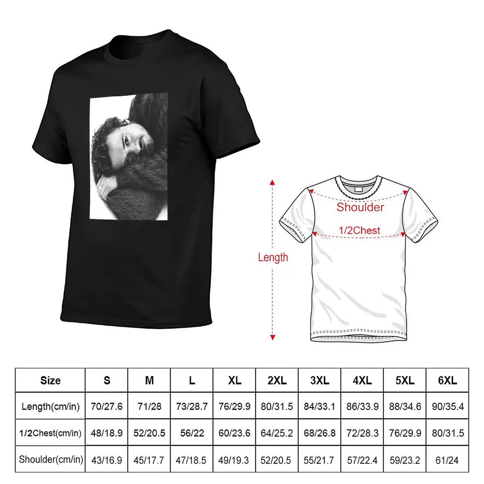 Joseph Quinn Photo T-Shirt tops oversized t shirt Short sleeve tee blacks fruit of the loom mens t shirts