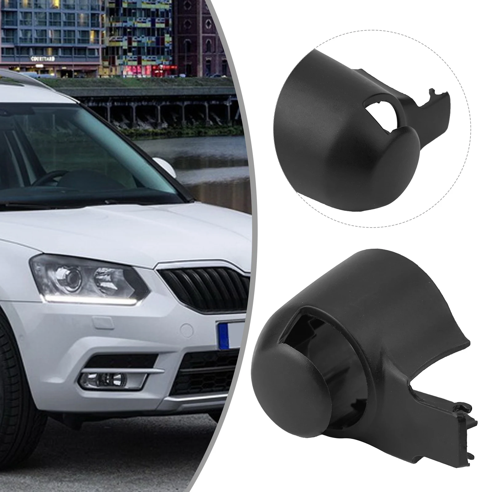 

Крышка гайки, крышка заднего стеклоочистителя, черные детали, сменная крышка коромысла 1K8955435, 1 шт., для Skoda Superb 3T5 08-15, полезный