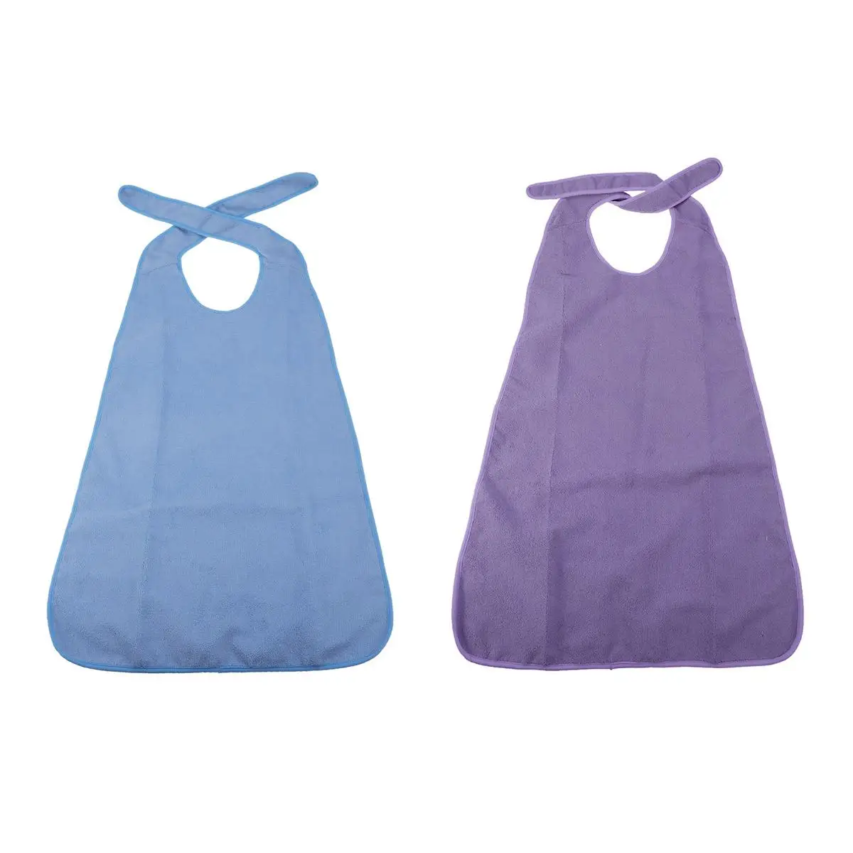 

Baby Crib Clothing Protector Elderly People Meal Bibs Adult Scrubable Washable Apron