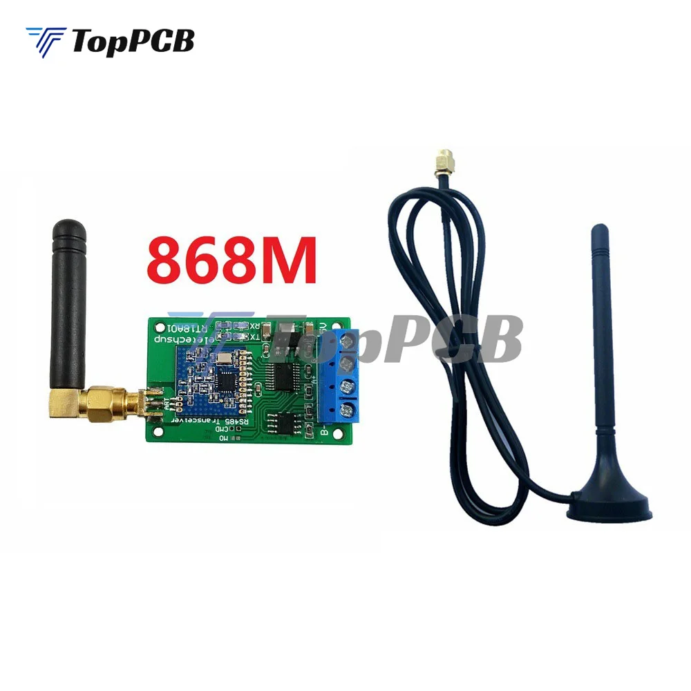 RS485 Transceiver Wireless Repeater 485 Master-slave control 433M 868M FSK Uhf Module