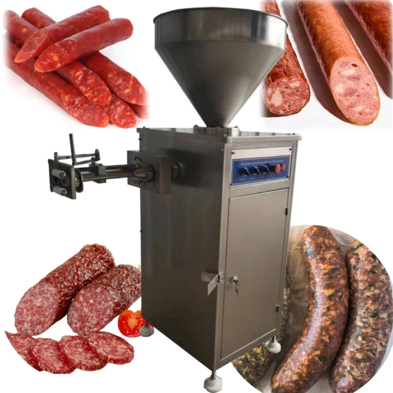 Customize Hot Dog	Sausage Making Equipment Salami Stuffer Sausage Filler With Twisting Functions Sausage Maker Stuffing Machine