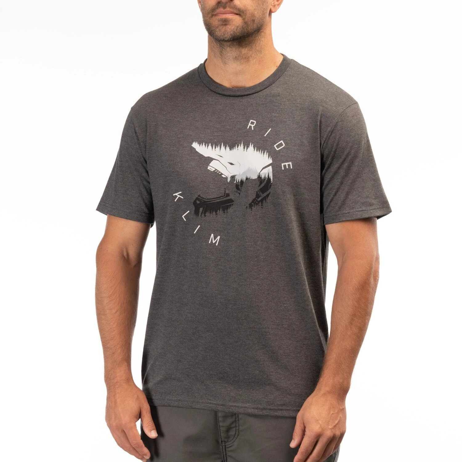 2026 Ride Tri-blend Tee - Men's T Shirt _ KLIM Cotton Graphic Printing High-end Luxury Unisex Style Both of Men and Women