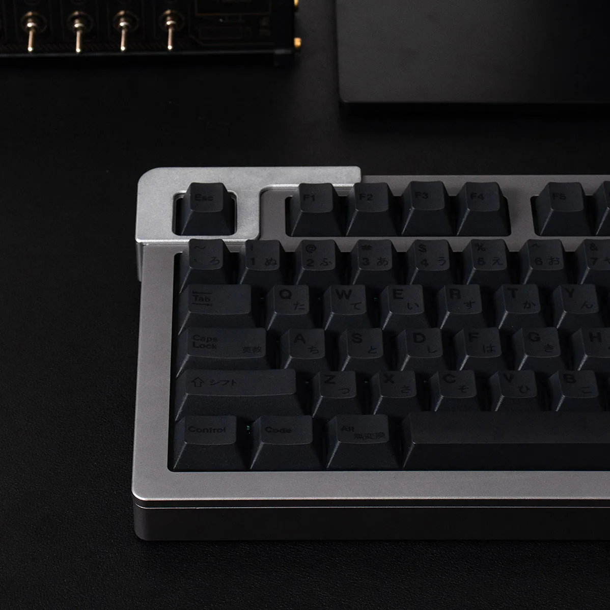 

PBT Keycaps for Mechanical Keyboard,Carbon Black,Opaque Dark Legends,Cherry Profile