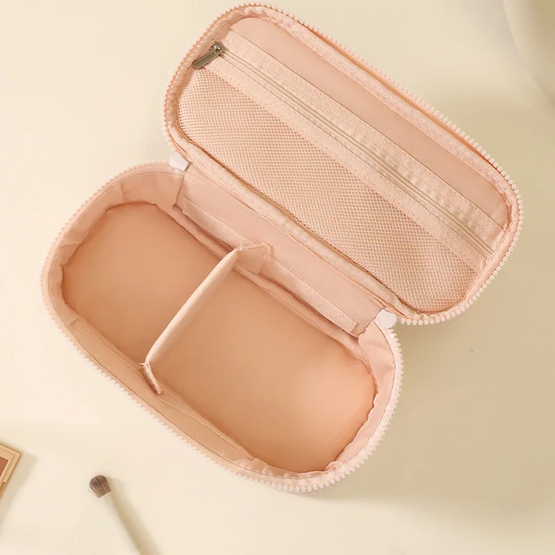 Women's Cosmetic Bag Travel Business Makeup Multi Functional Storage Bag Compact Portable Large Capacity Handheld Makeup Bag