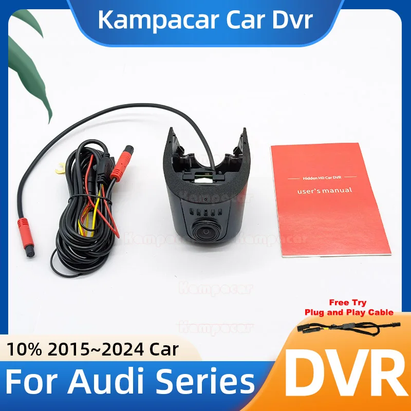 AD07 1K 2K 4K Plug and Play Car Dvr Dash Cam DashCam For Audi A4 B9 8W A5 A6 A7 C8 S3 S4 S5 S8 A3 TT Q3 Q5 Q7 Q8 Etron 2015-2024