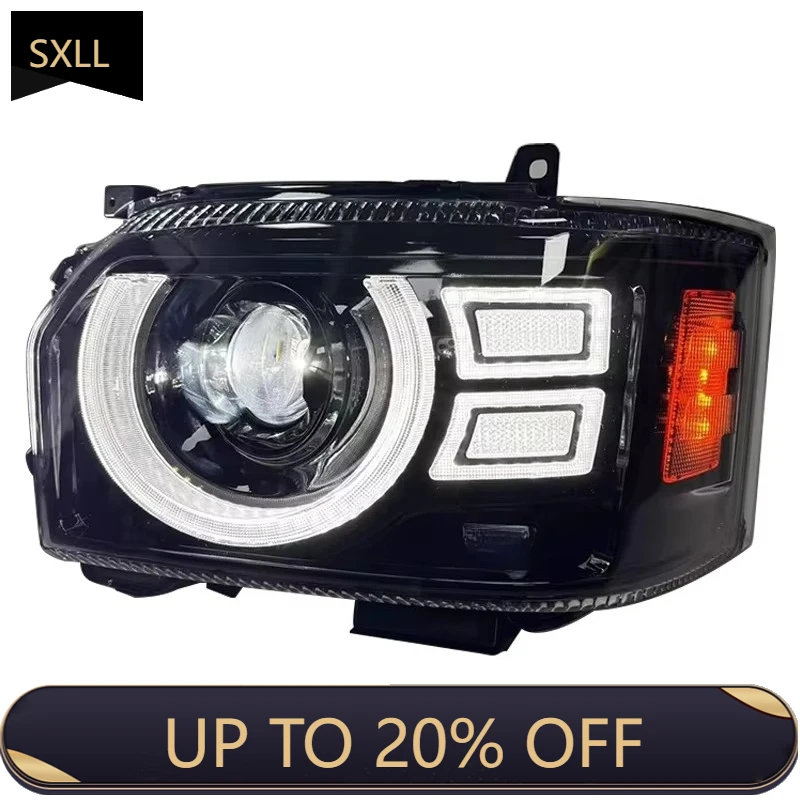 

SXLL for 2014-2018 Auto Parts Assembly Light Emitting Diode 6 Lens Headlight Upgrade Durable New