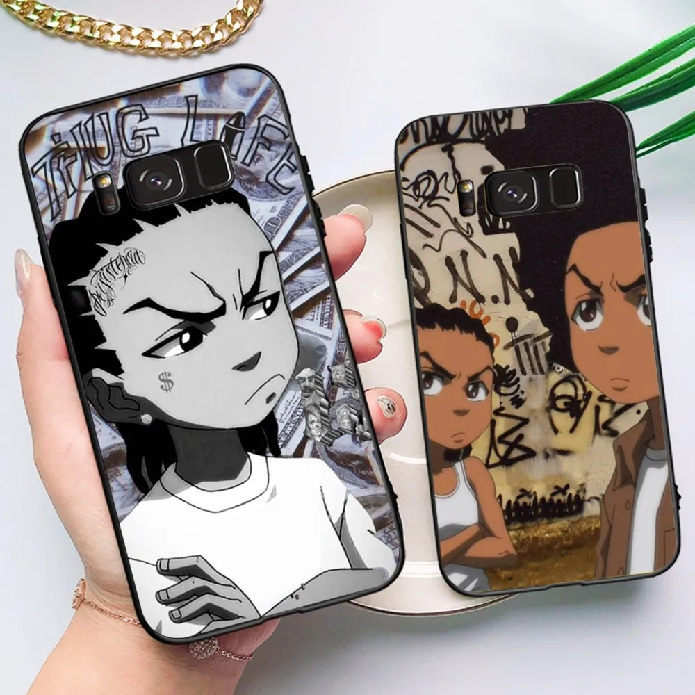 Huey Freeman The Boondocks Phone Case For Samsung Note 8 9 10 20 Pro Plus Lite M 10 11 20 30 21 31 51 A 21 22 42 02 03