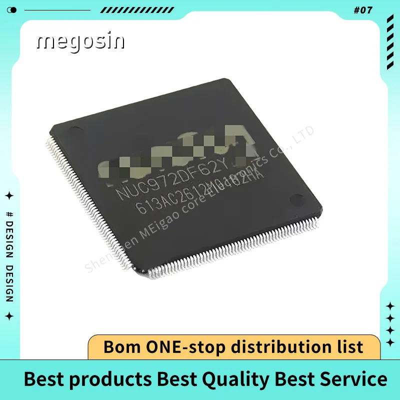 1pcs/lot NUC972DF62Y NUC972DF LQFP216 Microcontroller chip