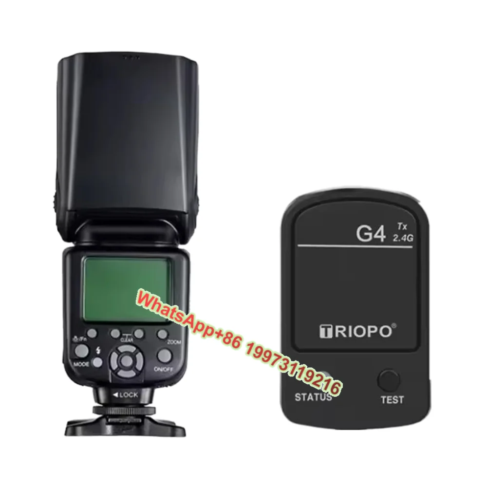 

Triopo Professional TR-950II Speedlite Camera Flash with G4 Trigger Universal Flash Light for Camera