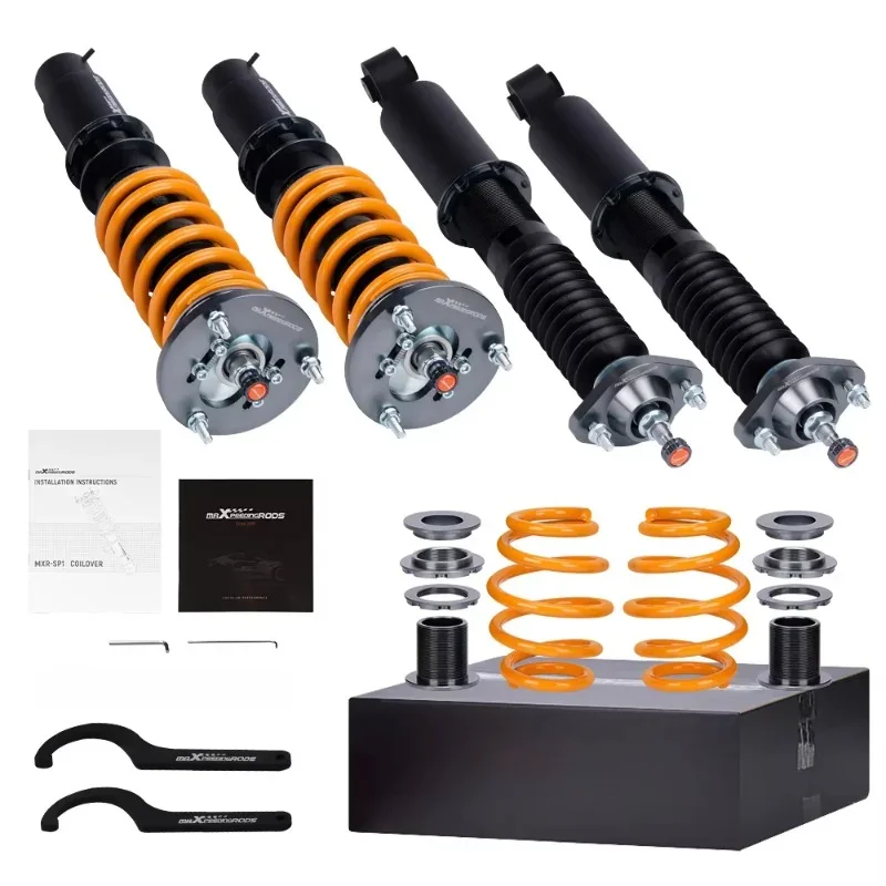 Full Adjustable Street Coilovers for E46 316i 325i 328i 330i 323i 325i 318d 320d 330d 98-06