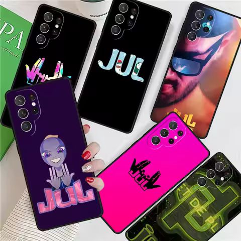 Rapper Jul For Samsung Galaxy S24 Ultra S21 S22 S8 S9 S10 5G Note 10 20 Plus FE S23 Phone case Cover Coque