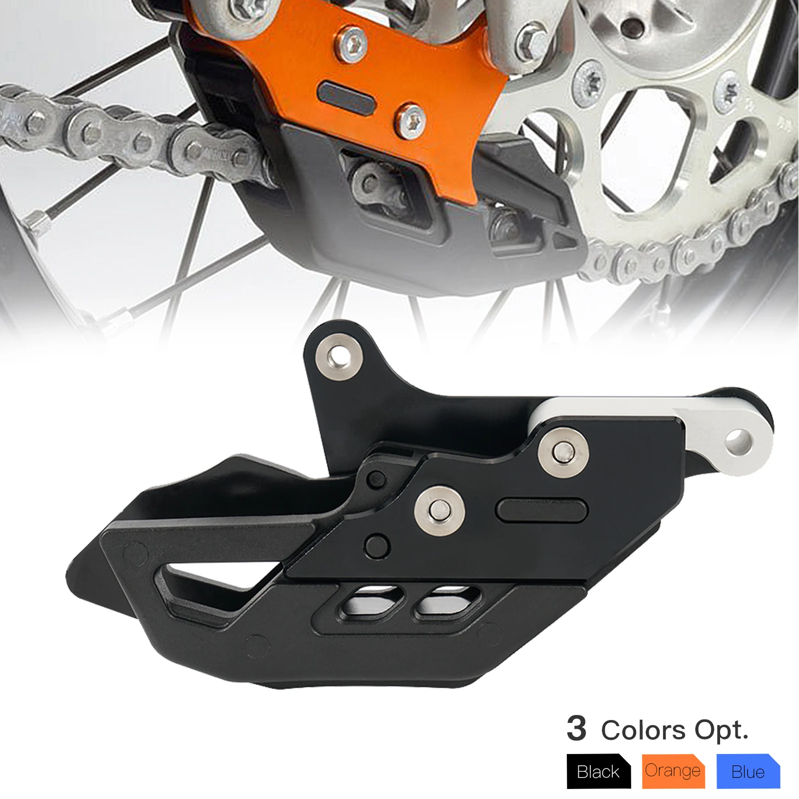 

For KTM 690 Enduro R SMC R 2008-2022 Husqvarna 701 Enduro R Supermoto 2016-2022 Motorcycle Chain Guide Guard Cover Protector