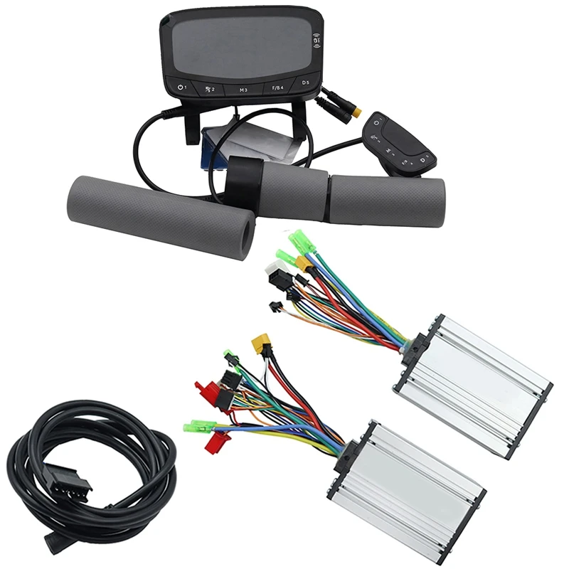 Universal E-Bike Electric Scooter Modification Accessory Kit 48-60V With Dashboard Replacement Parts Scooter Accessories