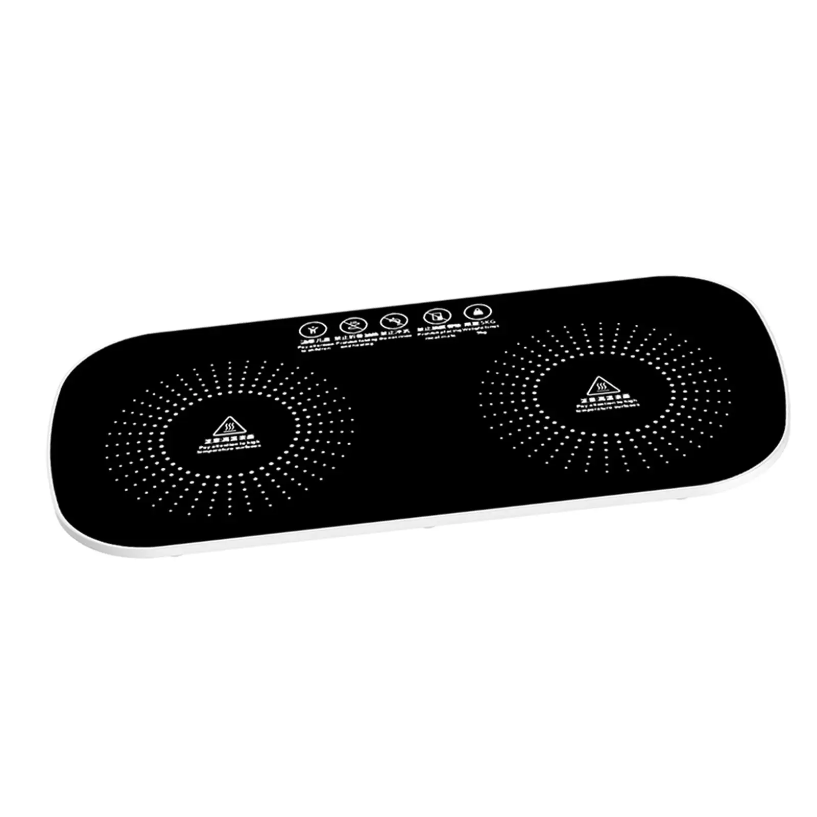 Elektryczna taca rozgrzewająca stała temperatura 50W fajny prezent 10S szybkie ogrzewanie wielofunkcyjne na imprezy domowe bufety kolacje