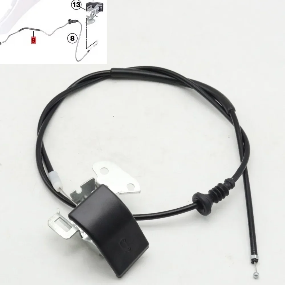 Car Rear Engine Hood Lock Release Pull Handle Cable For BMW Countryman R60 2009-2016 PACEMAN R61 2011-2015