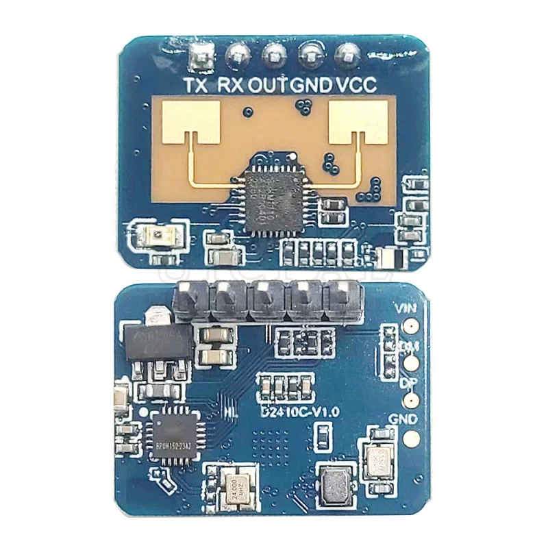 LD2410C High Accuracy 24GHz Human Presence Sensor FMCW Wave Radar Induction Module Body Heartbeat Detection Sensors