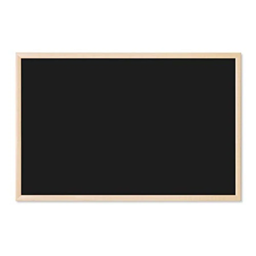 

Меловая доска 24x36 дюймов с рамкой из березового дерева, настенная, для сухого стирания, для дома, класса и офиса
