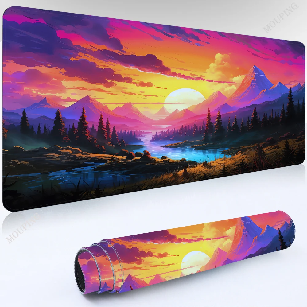 

Mousepad Big Desk Mat Anime Mouse Mats Kawaii Gaming Pad on The Table Setup Gamer Accessories Keyboard Pad Mouse Rug Carpet