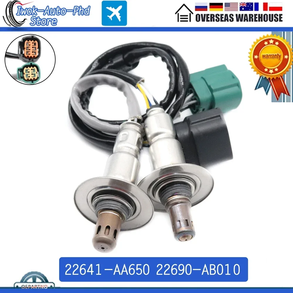 

22641-AA650 22690-AB010 Car Upstream Downstream Front Air Fuel Ratio Lambda O2 Oxygen Sensor For Subaru Forest WRX 2.0 H4