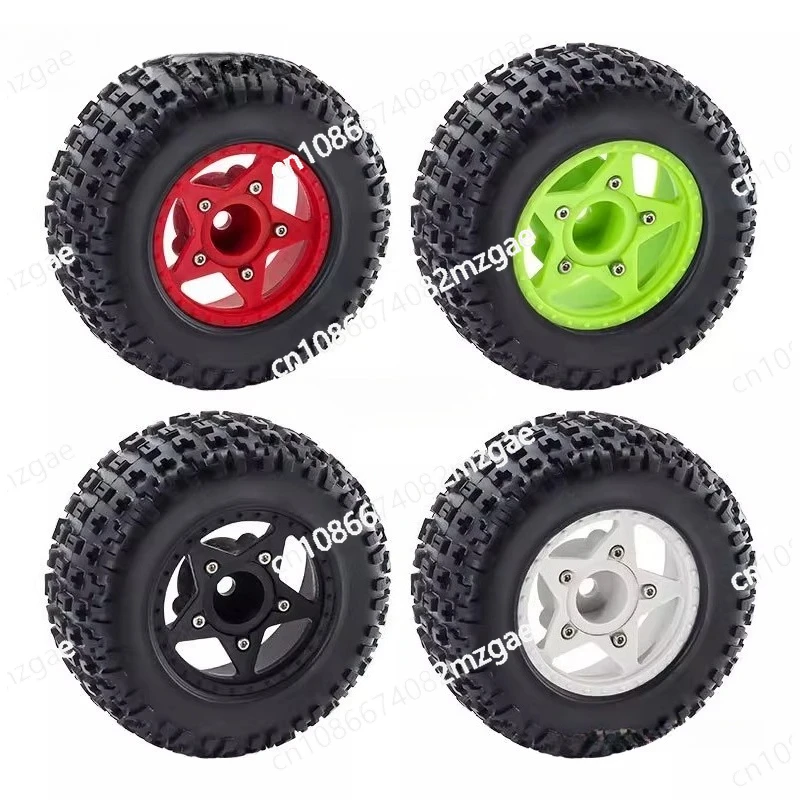 1:8 1:10 إطارات عالمية للطرق الوعرة ببطاقة قصيرة، إطارات مطورة، محولات 12 مم 14 مم 17 مم D232