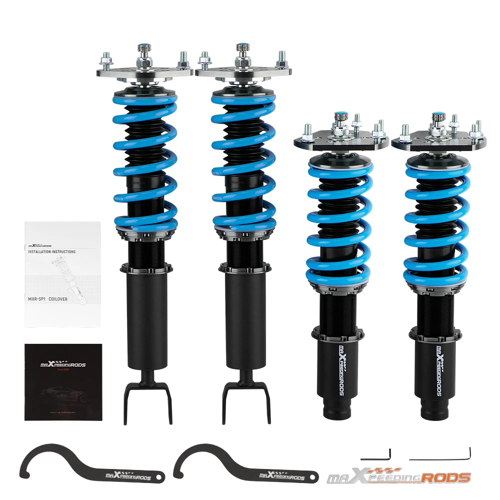 24 Steps Adj. Damper Coilovers Coil Spring Strut Kits for Honda Prelude 92-01