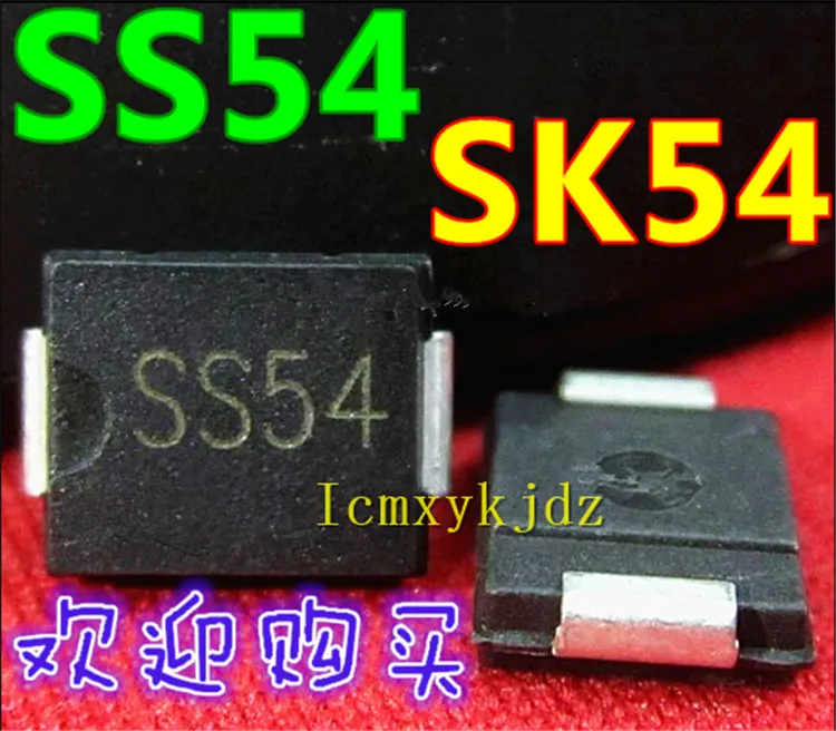 50Pcs/Lot SS54 SK54  5A 40V 1N5824 IN5824 SMC  Product New original Welcome to inquire and purchase ，fast delivery