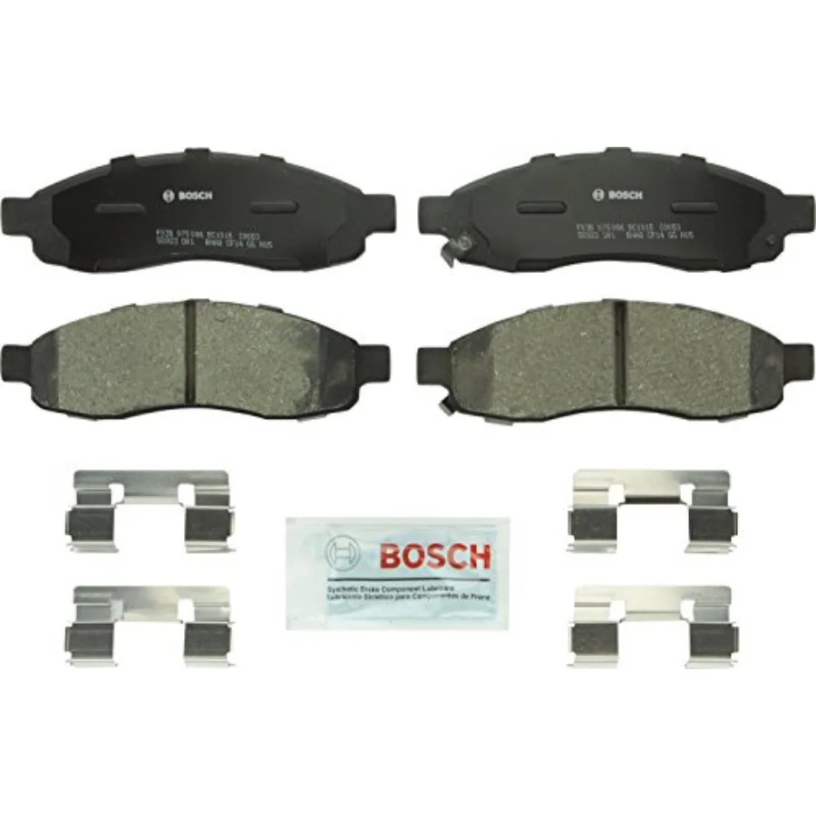 

Комплект керамических тормозных колодок QuietCast Premium BC1015 - совместим с Infiniti QX56; Nissan Armada Titan; передние