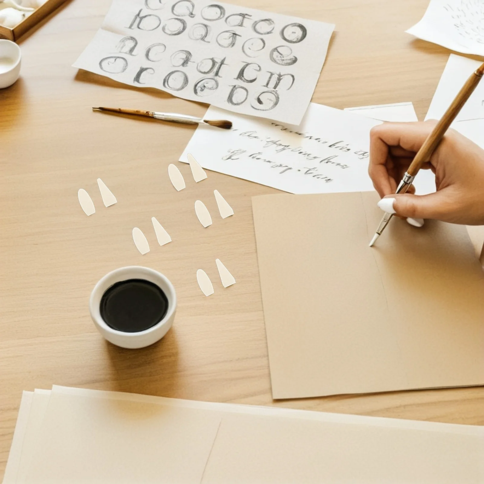 

200Pcs Replacement Sponge Wipes for Sketch Tools Precision Erasing Fast Correction Blending Excellence Long-Lasting Art Sponge