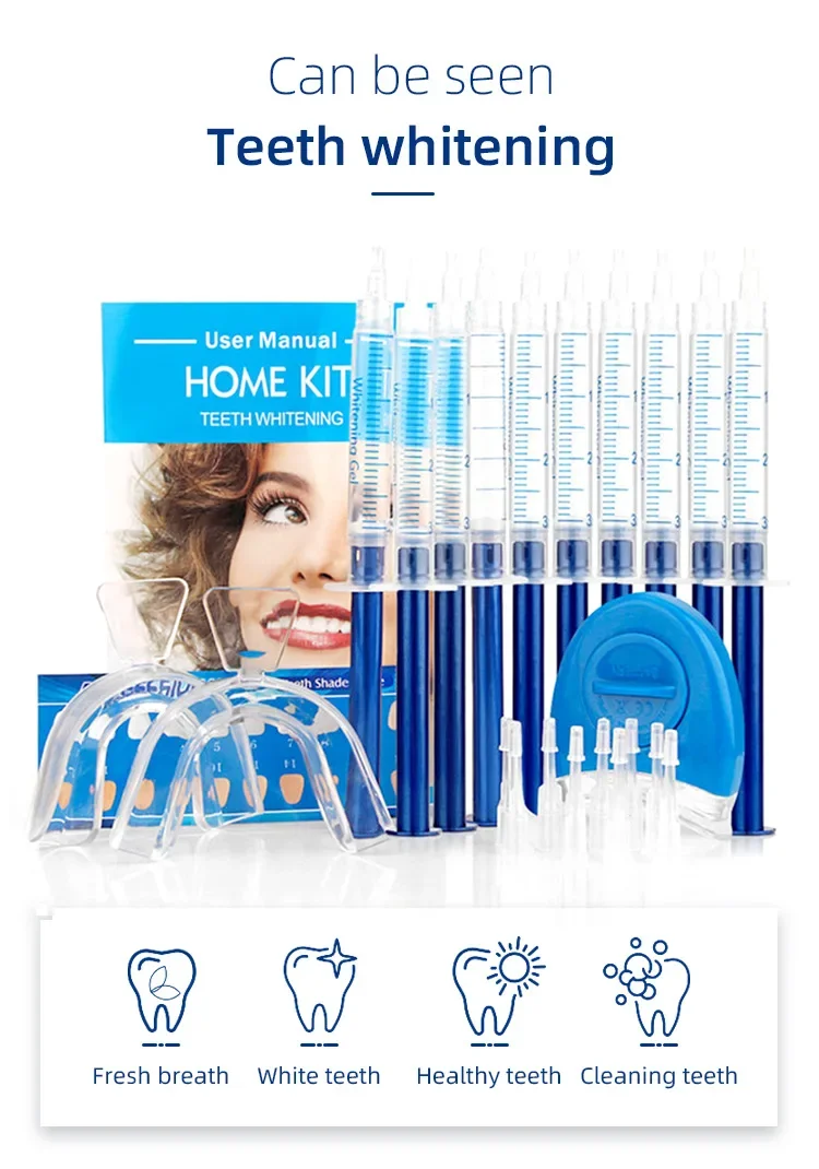 Dente peróxida dental branqueamento Kit, Kits Zahn-Gel, Aufhellung 1