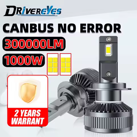 1000W LED H4 K5C 300000LM Canbus Led H7 4300K 6500K H11 H8 H1 9005 9006 HB3 HB4 9012 HIR2 H16 H9 Car Lights Fog Lamps 5570 CSP