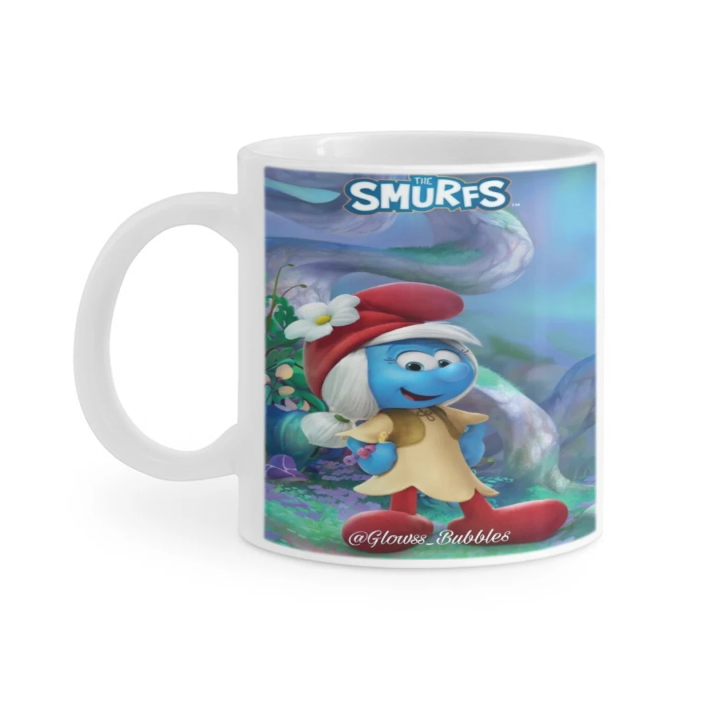 

S-Smurfss Ceramics Coffee Mug Cute Gamer Birthday Gift Back To School Mug