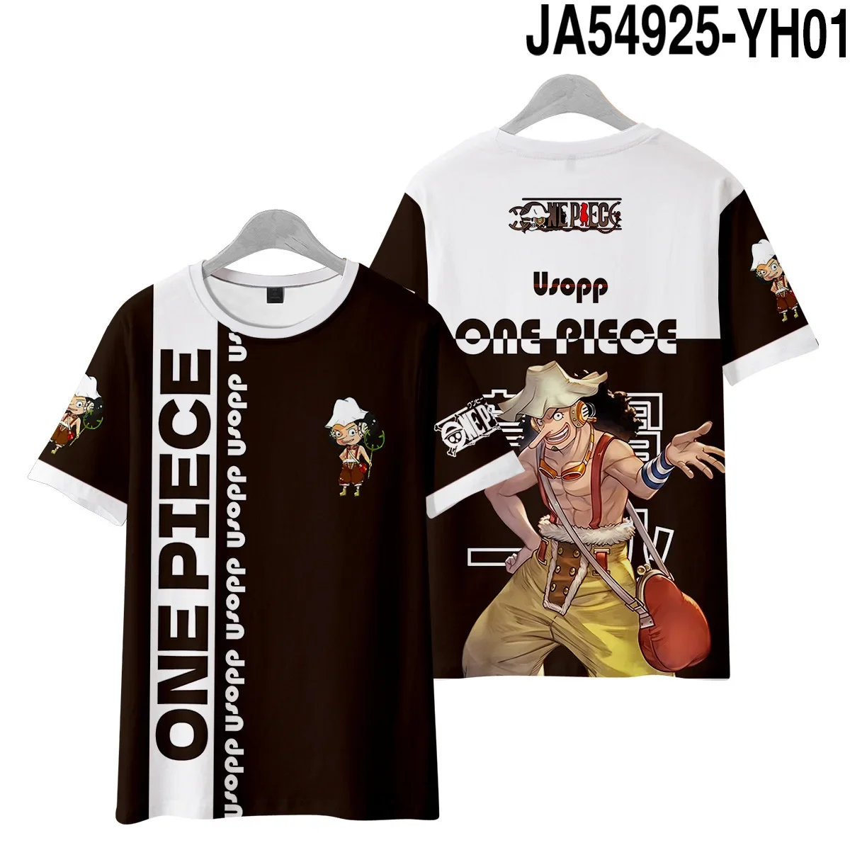 Kids One Piece Sports T-Shirt Summer Brook Skull Logo Print Breathable Short Sleeve Tops Boys Outdoor Play