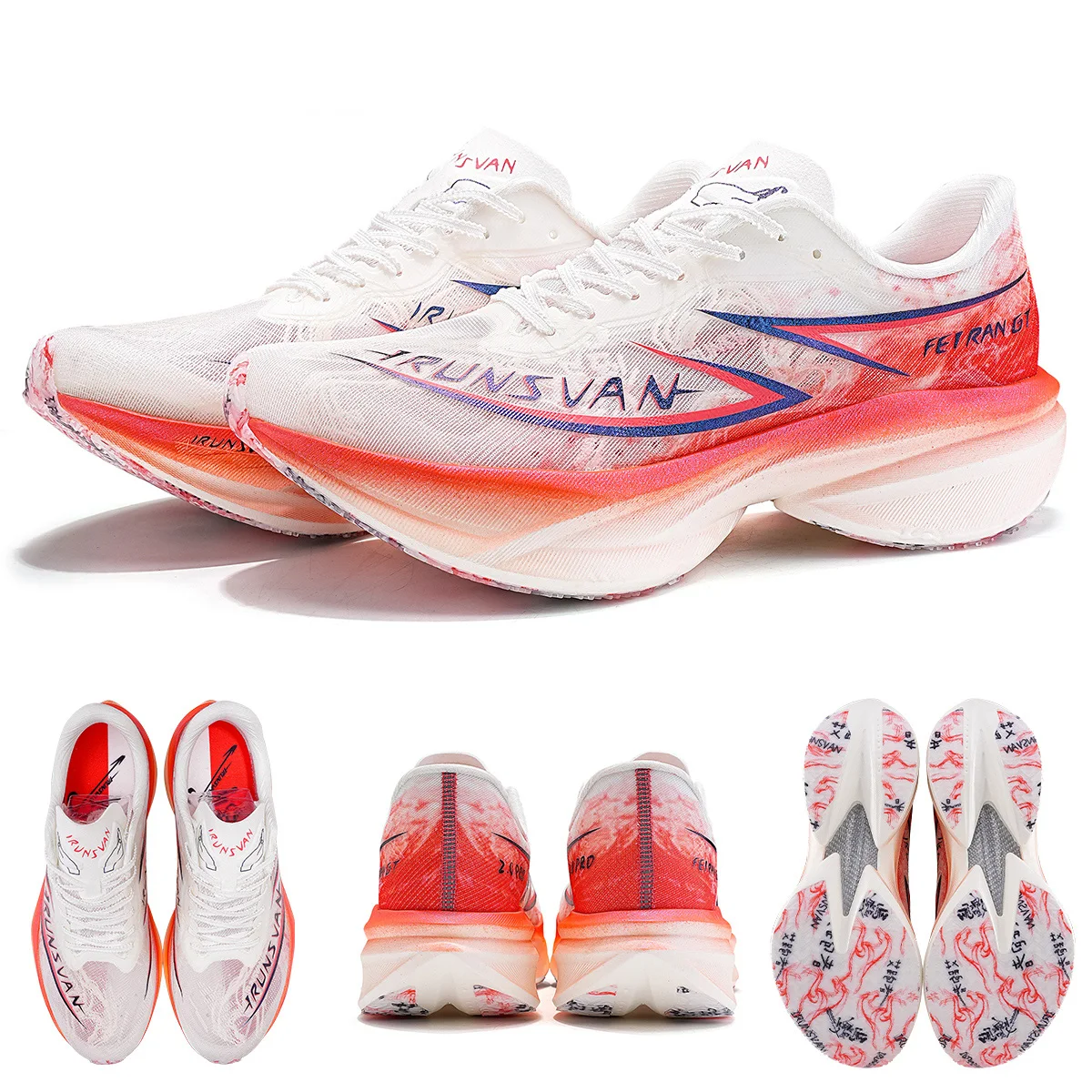 IRUNSVAN Platinum Carbon Plate - Men'S Shoes Limited Edition ulasan dan harga