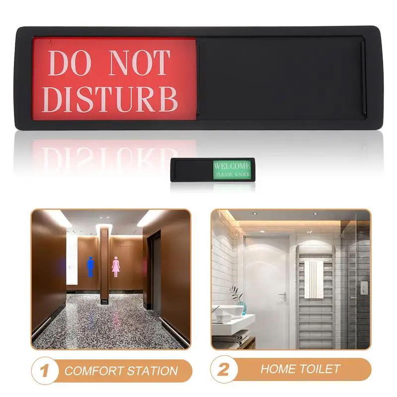 Indicator Light Do Not Enter Signs Bedroom Door Knock Entering Privacy Busy Office Disturb Office Signage Dishwasher Stickers