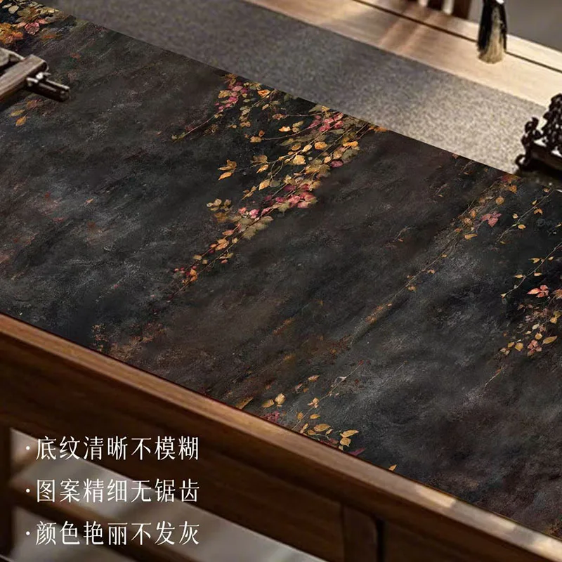 34cm x 20m Half Cooked Xuan Paper Long Scroll, Clerical Script Grid Paper for Calligraphy Practice, Vintage Rice Paper Roll