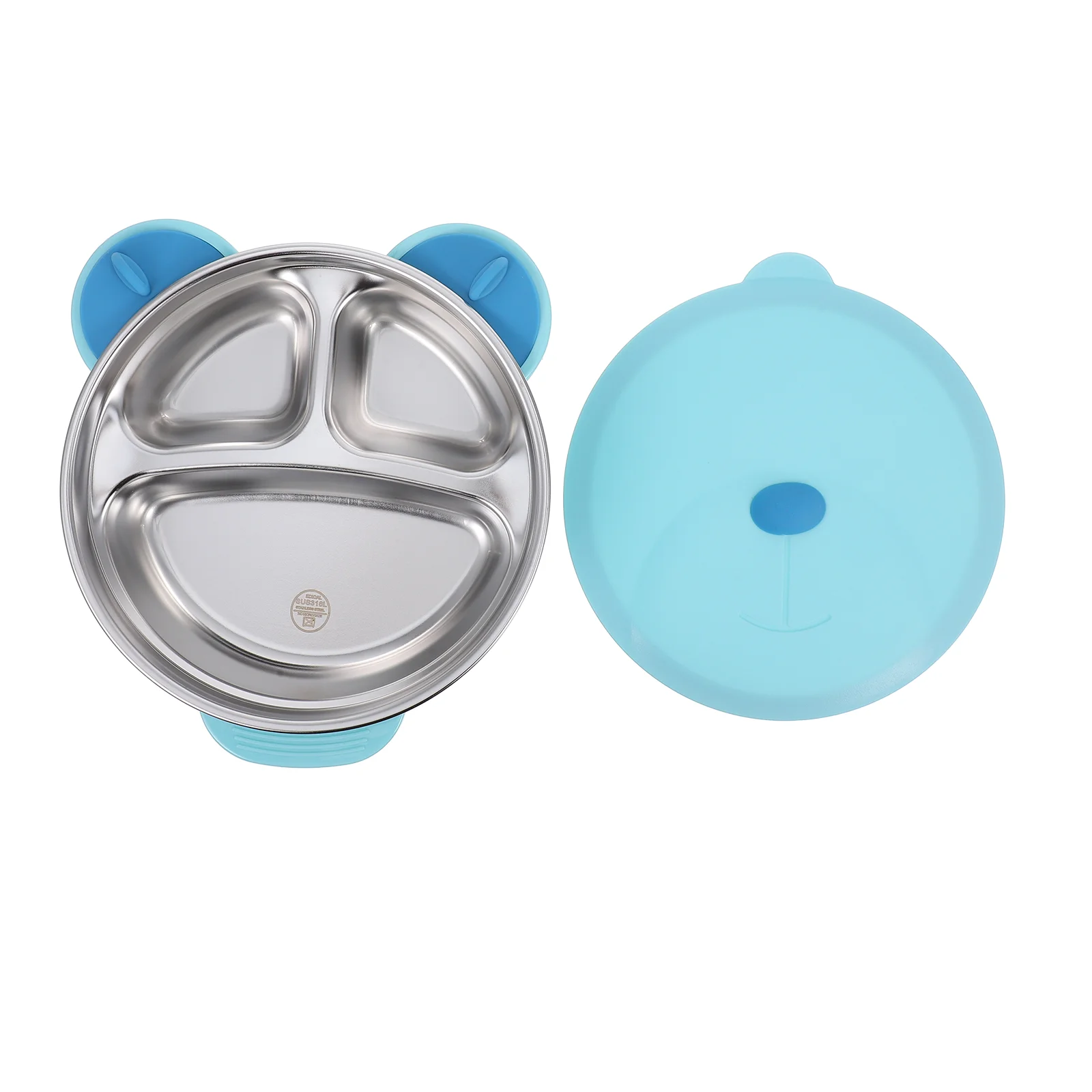 Suction Bowl for Baby Useful Cups with Sealed Lid Suckers Kids Feeding Utensils