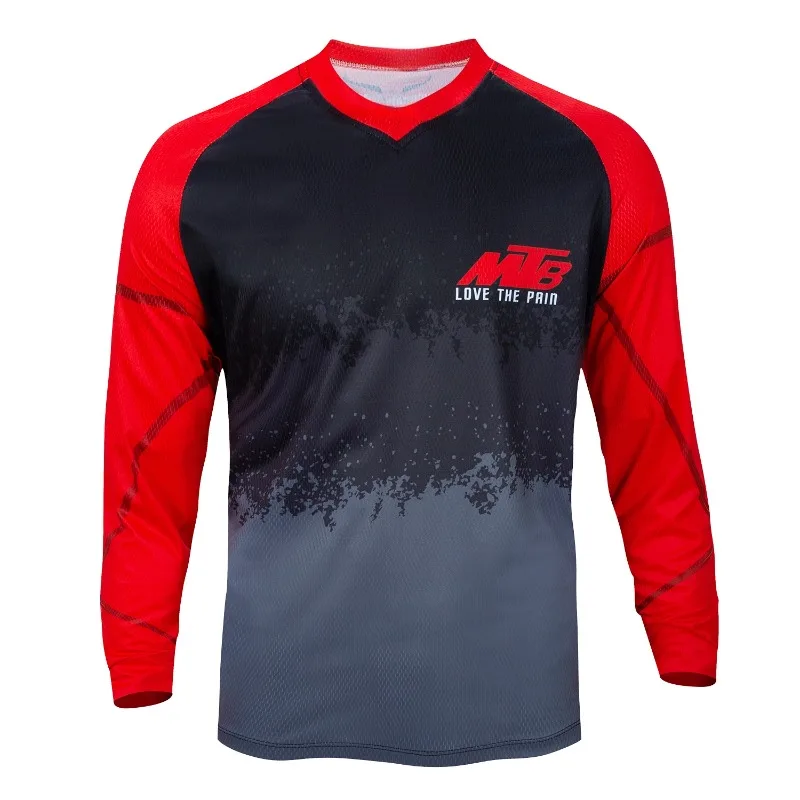 

New 3D Printed Creative Logo, Men's Clothing, Motorcycle Racing Sportswear, Mountain Bike, Off-road Bike Riding Clothing
